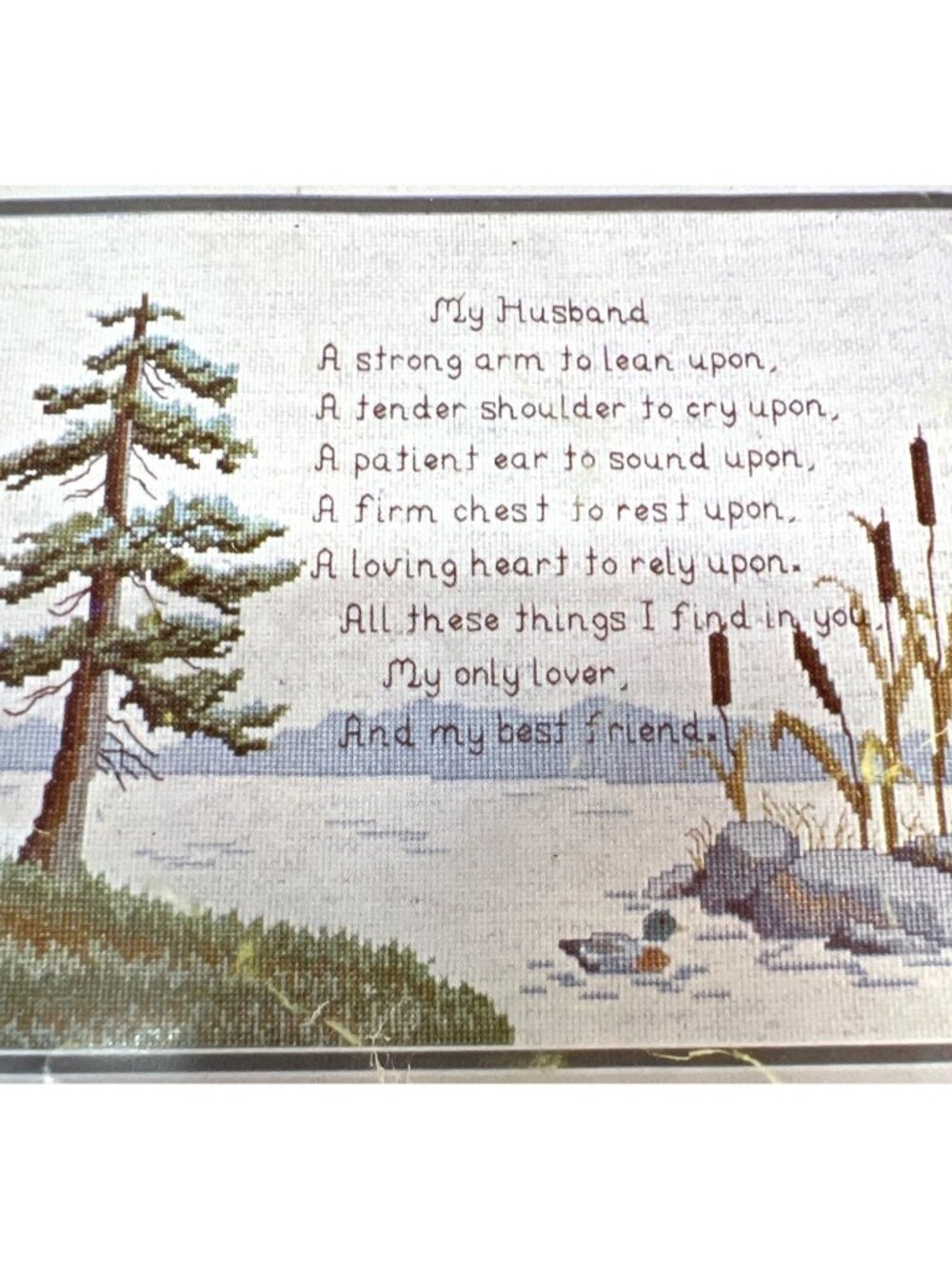 My Husband (My Father) Cross Stitch Pattern